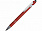 Ручка металлическая soft-touch шариковая со стилусом Sway, фиолетовый/серебристый с логотипом в Белгороде заказать по выгодной цене в кибермаркете AvroraStore