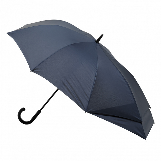 Зонт-трость Dune, синий с логотипом в Белгороде заказать по выгодной цене в кибермаркете AvroraStore