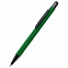 Ручка металлическая Story сотф-тач - Зеленый FF с логотипом в Белгороде заказать по выгодной цене в кибермаркете AvroraStore