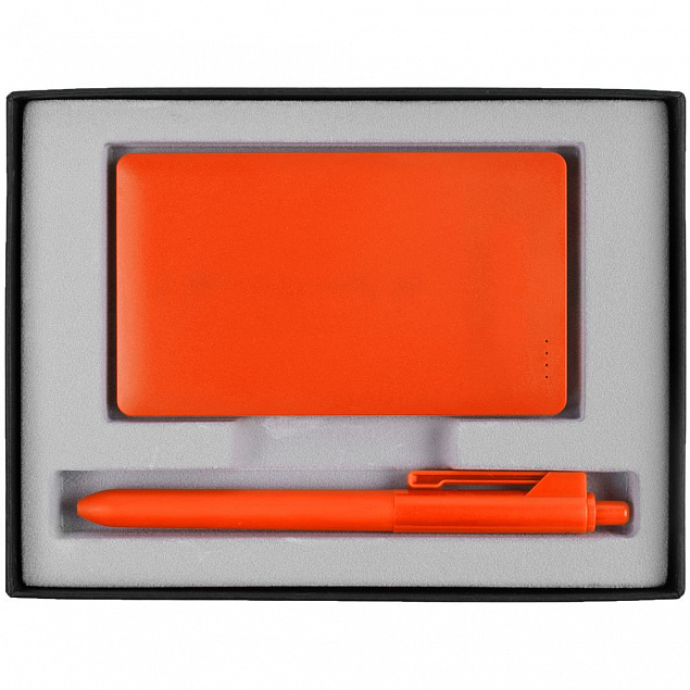 Набор Option, оранжевый с логотипом в Белгороде заказать по выгодной цене в кибермаркете AvroraStore