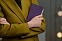 Ежедневник Flat Mini, недатированный, фиолетовый с логотипом в Белгороде заказать по выгодной цене в кибермаркете AvroraStore