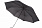 Зонт складной Fiber, черный с логотипом в Белгороде заказать по выгодной цене в кибермаркете AvroraStore