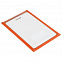 Чехол для пропуска Twill, оранжевый с логотипом в Белгороде заказать по выгодной цене в кибермаркете AvroraStore