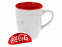 Кружка Пинт, белый/красный с логотипом в Белгороде заказать по выгодной цене в кибермаркете AvroraStore