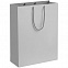 Пакет бумажный Porta XL, серый с логотипом в Белгороде заказать по выгодной цене в кибермаркете AvroraStore