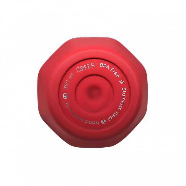 Кофер софт-тач EDGE CO12s (красный) с логотипом в Белгороде заказать по выгодной цене в кибермаркете AvroraStore
