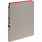 Ежедневник Flexpen, недатированный, серебристо-красный с логотипом в Белгороде заказать по выгодной цене в кибермаркете AvroraStore