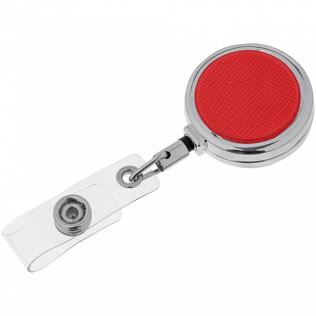 Ретрактор Devon, красный с логотипом в Белгороде заказать по выгодной цене в кибермаркете AvroraStore
