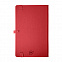 Бизнес-блокнот А5 FLIPPY, красный, твердая обложка, в линейку с логотипом в Белгороде заказать по выгодной цене в кибермаркете AvroraStore