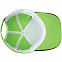 Бейсболка Unit Classic, зеленое яблоко с черным кантом с логотипом в Белгороде заказать по выгодной цене в кибермаркете AvroraStore