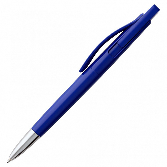 Ручка шариковая Prodir DS2 PPC, синяя с логотипом в Белгороде заказать по выгодной цене в кибермаркете AvroraStore