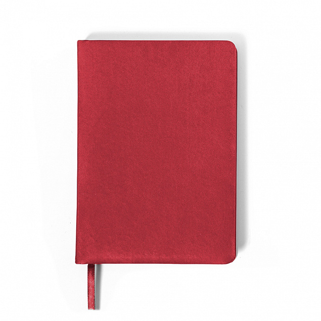 Ежедневник недатированный Duncan, А5,  красный, белый блок с логотипом в Белгороде заказать по выгодной цене в кибермаркете AvroraStore