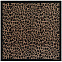 Платок Leopardo Silk, коричневый с логотипом в Белгороде заказать по выгодной цене в кибермаркете AvroraStore