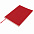 Бизнес-блокнот "Biggy", B5 формат, красный, серый форзац, мягкая обложка, в клетку с логотипом в Белгороде заказать по выгодной цене в кибермаркете AvroraStore