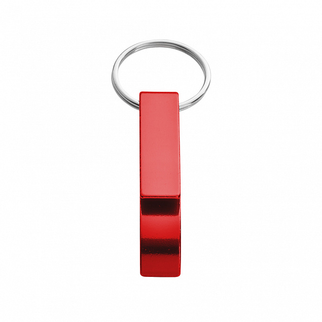 Брелок-открывашка Бавария - Красный PP с логотипом в Белгороде заказать по выгодной цене в кибермаркете AvroraStore
