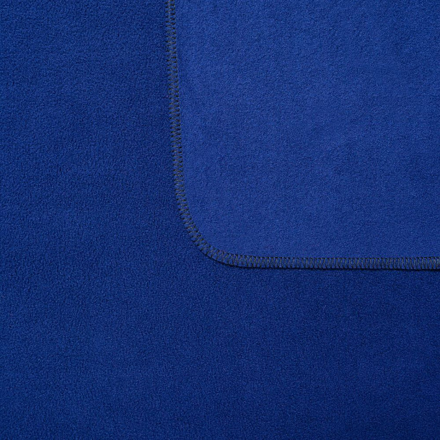 Дорожный плед Voyager, ярко-синий с логотипом в Белгороде заказать по выгодной цене в кибермаркете AvroraStore