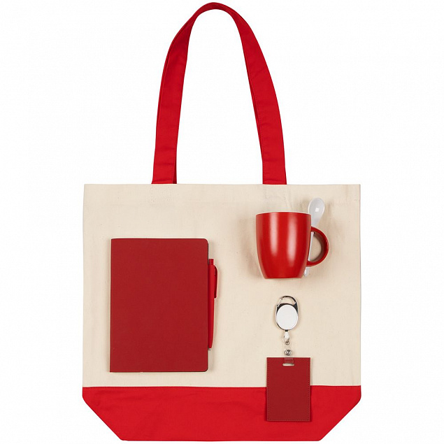 Набор Welcome Pack, красный с логотипом в Белгороде заказать по выгодной цене в кибермаркете AvroraStore