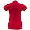Рубашка поло женская Heavymill красная с логотипом в Белгороде заказать по выгодной цене в кибермаркете AvroraStore