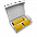 Набор Hot Box E2 софт-тач EDGE CO12s grey (желтый) с логотипом в Белгороде заказать по выгодной цене в кибермаркете AvroraStore