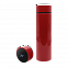 Термос Reactor с датчиком температуры (красный) с логотипом в Белгороде заказать по выгодной цене в кибермаркете AvroraStore