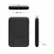 Внешний аккумулятор Reach, 5000 мАч (черный) с логотипом в Белгороде заказать по выгодной цене в кибермаркете AvroraStore