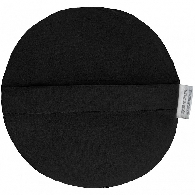 Панама складная Orust, черная с логотипом в Белгороде заказать по выгодной цене в кибермаркете AvroraStore