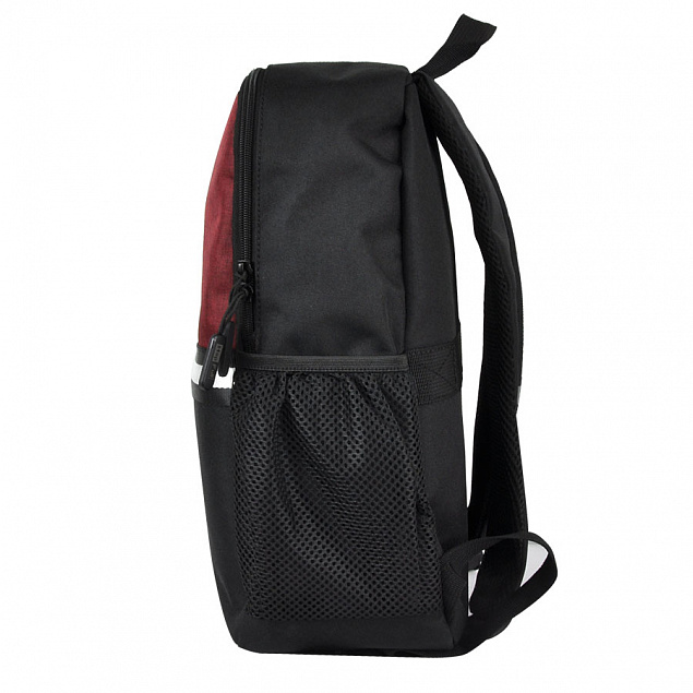 Рюкзак Cool, красный/чёрный, 43 x 30 x 13 см, 100% полиэстер  с логотипом в Белгороде заказать по выгодной цене в кибермаркете AvroraStore