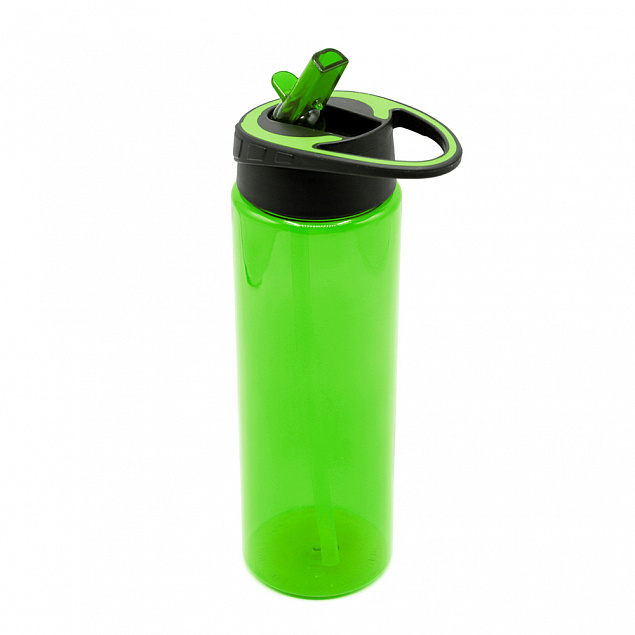 Пластиковая бутылка Mystik - Зеленый FF с логотипом в Белгороде заказать по выгодной цене в кибермаркете AvroraStore