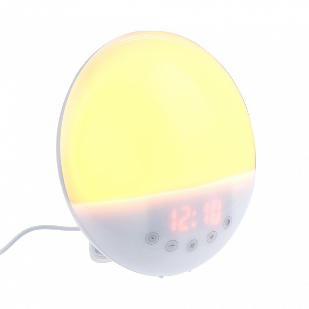 Мультимедийная станция с имитацией солнечного света dreamTime, ver.2, белая с логотипом в Белгороде заказать по выгодной цене в кибермаркете AvroraStore