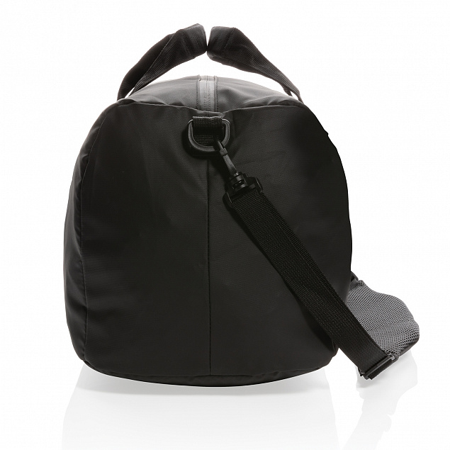 Дорожная сумка Fashion Black (без содержания ПВХ) с логотипом в Белгороде заказать по выгодной цене в кибермаркете AvroraStore
