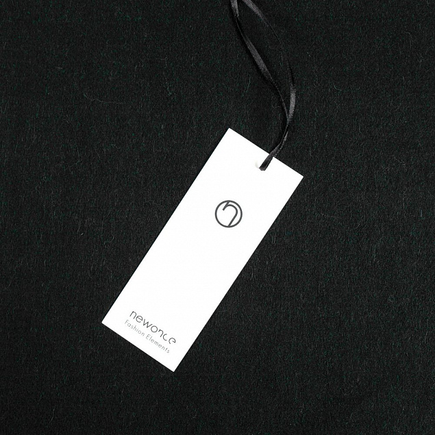 Шарф Noble, черный с логотипом в Белгороде заказать по выгодной цене в кибермаркете AvroraStore