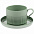 Чайная пара Pastello Moderno, зеленая с логотипом в Белгороде заказать по выгодной цене в кибермаркете AvroraStore