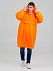 Дождевик-анорак Alatau, оранжевый неон с логотипом в Белгороде заказать по выгодной цене в кибермаркете AvroraStore