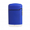 Зажигалка Zenga, турбо, многоразовая, синяя с логотипом в Белгороде заказать по выгодной цене в кибермаркете AvroraStore