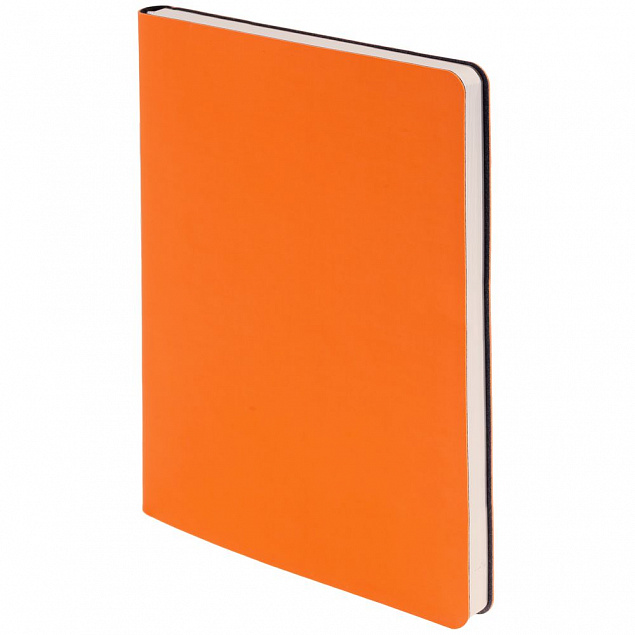 Ежедневник Flex Shall, недатированный, оранжевый с логотипом в Белгороде заказать по выгодной цене в кибермаркете AvroraStore
