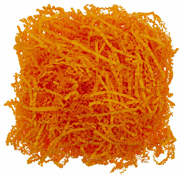 Бумажный наполнитель Chip, оранжевый неон с логотипом в Белгороде заказать по выгодной цене в кибермаркете AvroraStore