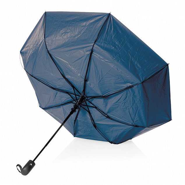Маленький двухцветный зонт Impact из RPET AWARE™, d97 см с логотипом в Белгороде заказать по выгодной цене в кибермаркете AvroraStore
