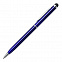 Шариковая ручка Touch Tip, синяя с логотипом в Белгороде заказать по выгодной цене в кибермаркете AvroraStore