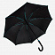 Зонт-трость BACK TO BLACK, пластиковая ручка, полуавтомат с логотипом в Белгороде заказать по выгодной цене в кибермаркете AvroraStore