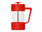 Пластиковый френч-пресс Intense, 600мл, красный с логотипом в Белгороде заказать по выгодной цене в кибермаркете AvroraStore