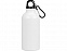 Бутылка Oregon с карабином 400мл, белый с логотипом в Белгороде заказать по выгодной цене в кибермаркете AvroraStore