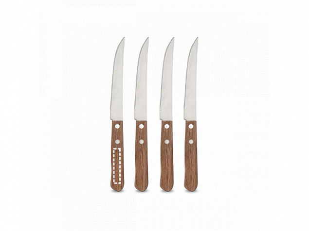 Набор из 4 ножей «CREARY» с логотипом в Белгороде заказать по выгодной цене в кибермаркете AvroraStore