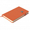 Ежедневник недатированный Spirit , А5, оранжевый, кремовый блок с логотипом в Белгороде заказать по выгодной цене в кибермаркете AvroraStore