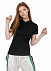 Рубашка поло женская Inspire, бирюзовая с логотипом в Белгороде заказать по выгодной цене в кибермаркете AvroraStore