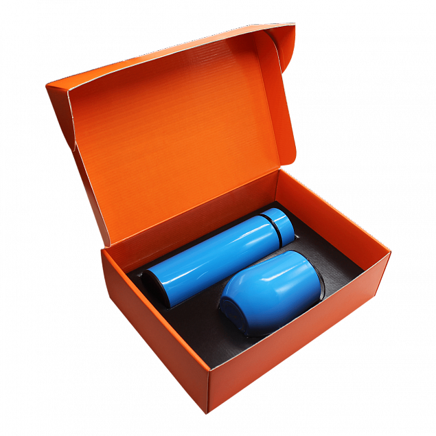 Набор Hot Box C B, голубой с логотипом в Белгороде заказать по выгодной цене в кибермаркете AvroraStore