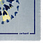 Платок Madeleine, голубой с логотипом в Белгороде заказать по выгодной цене в кибермаркете AvroraStore