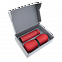 Набор Hot Box CS2 grey (красный) с логотипом в Белгороде заказать по выгодной цене в кибермаркете AvroraStore
