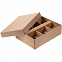 Коробка Sideboard, крафт с логотипом в Белгороде заказать по выгодной цене в кибермаркете AvroraStore
