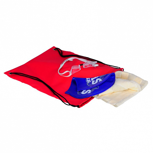 Рюкзак Promo, красный с логотипом в Белгороде заказать по выгодной цене в кибермаркете AvroraStore