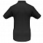 Рубашка поло Safran черная с логотипом в Белгороде заказать по выгодной цене в кибермаркете AvroraStore